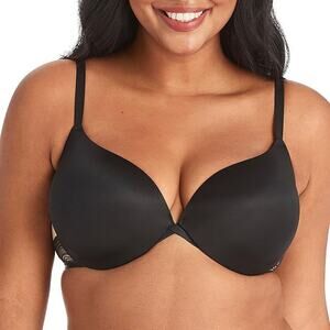 Maidenform Women's 38D Black Love The Lift Push-Up Wonder Bra Underwire O11-18